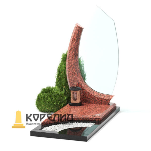 Вертикальный из цветного гранита Ц-13