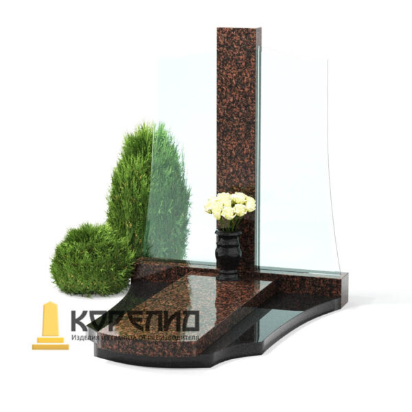 Вертикальный из цветного гранита Ц-14
