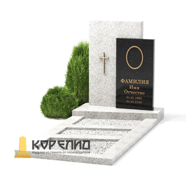 Вертикальный из цветного гранита Ц-15