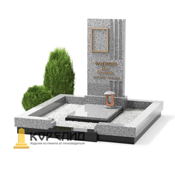 Вертикальный из цветного гранита Ц-28