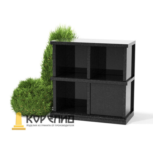 Вертикальный из цветного гранита Ц-37