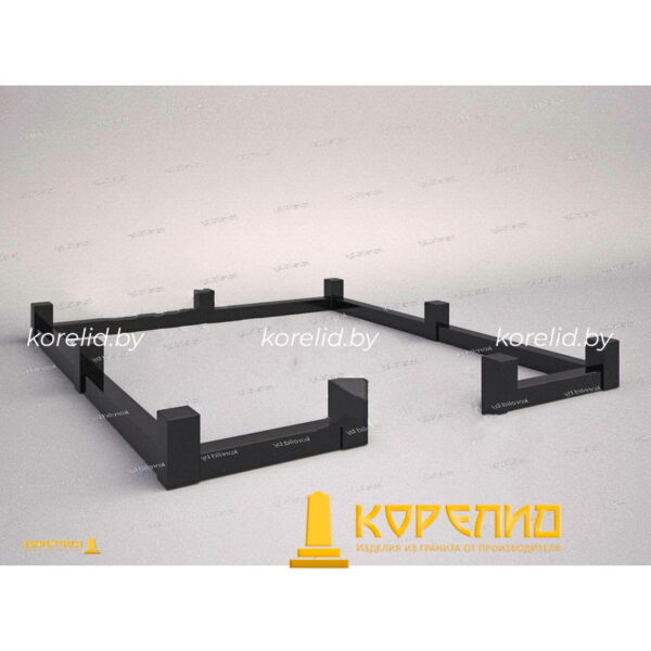 Ограда гранитная КОГ-01