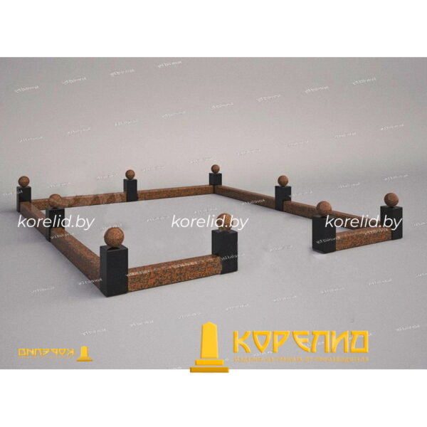 Ограда гранитная КОГ-02