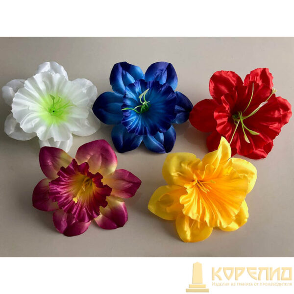 Искуственные цветы 99-5-нарцисс-2-х-сл.-12см