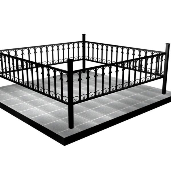 Металлическая ограда 1