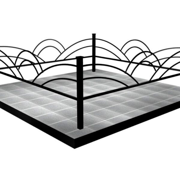 Металлическая ограда 3