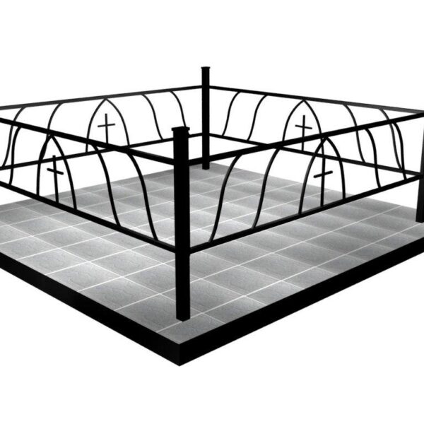 Металлическая ограда 4