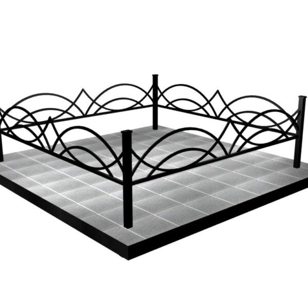 Металлическая ограда 5