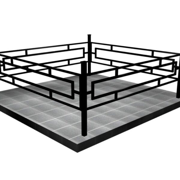 Металлическая ограда 7