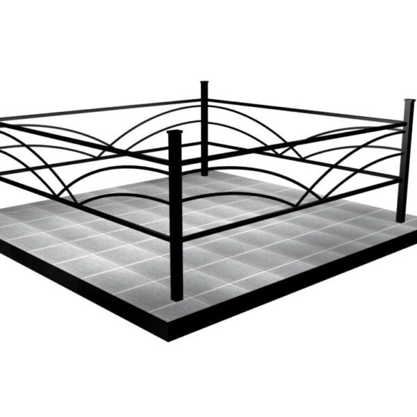 Металлическая ограда k-12
