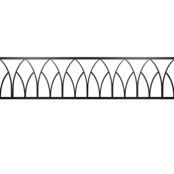 Металлическая ограда 2