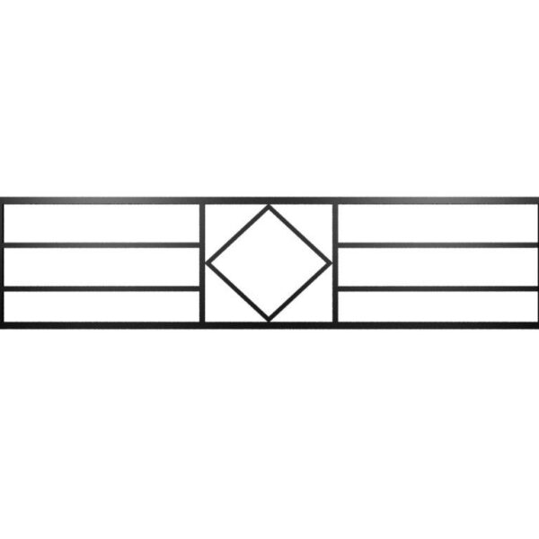 Металлическая ограда k-13