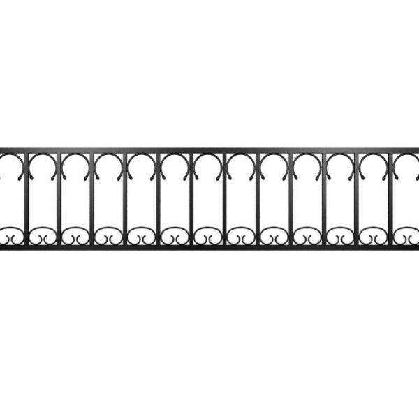 Металлическая ограда 1