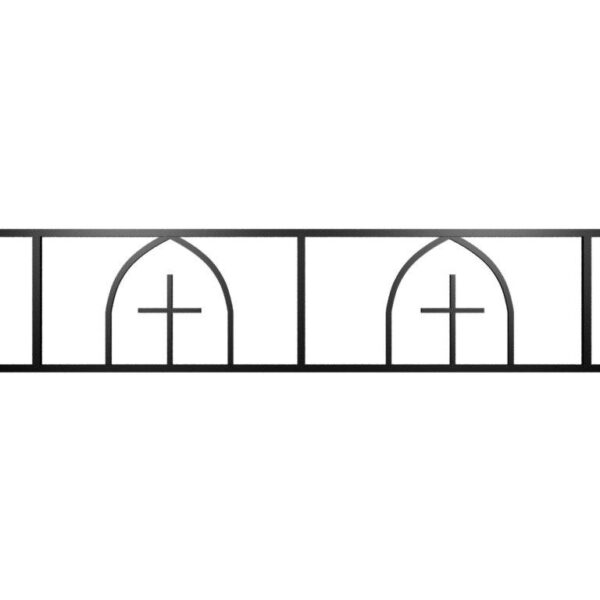 Металлическая ограда 6