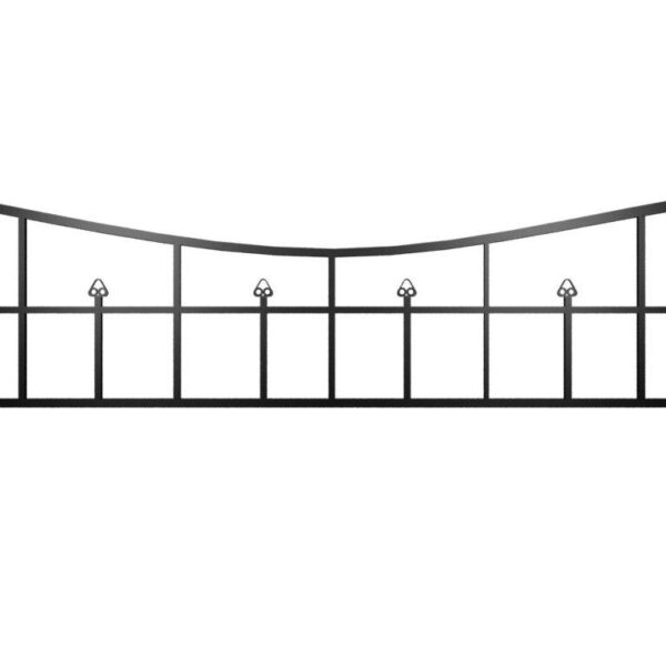 Металлическая ограда 9