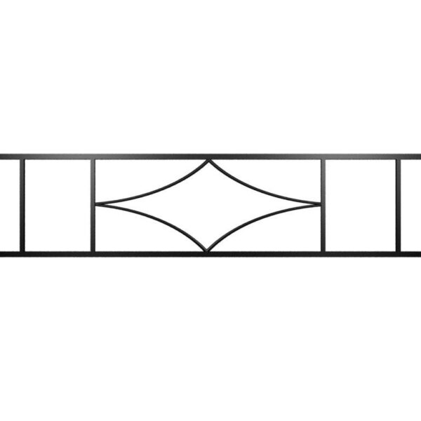 Металлическая ограда k-11