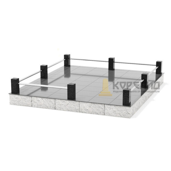 Ограда гранитная 005