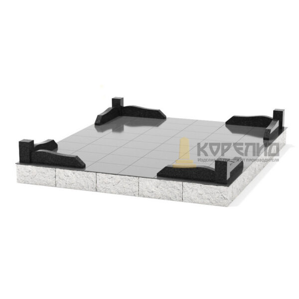 Ограда гранитная 010