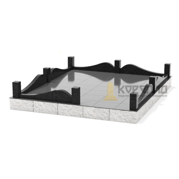 Ограда гранитная 012