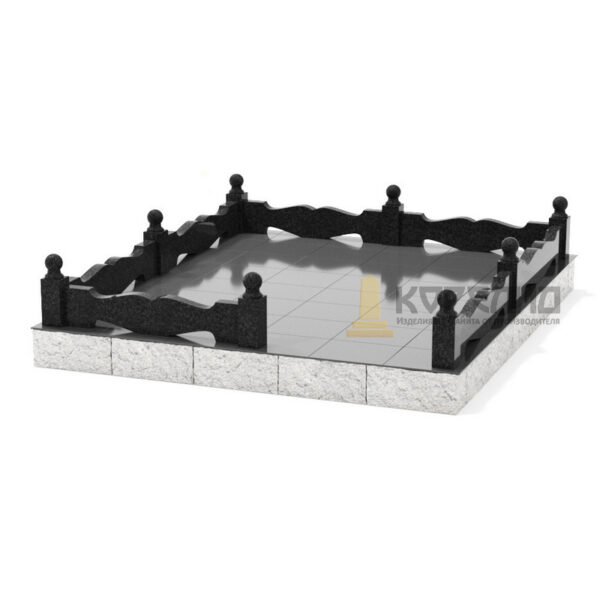 Ограда гранитная 013