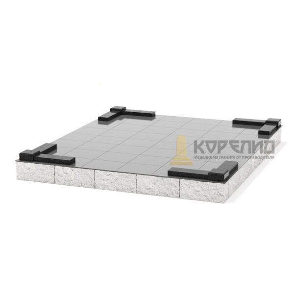 Ограда гранитная 015