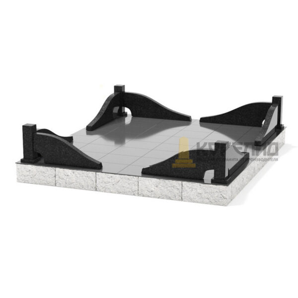 Ограда гранитная 017