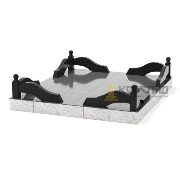 Ограда гранитная 022