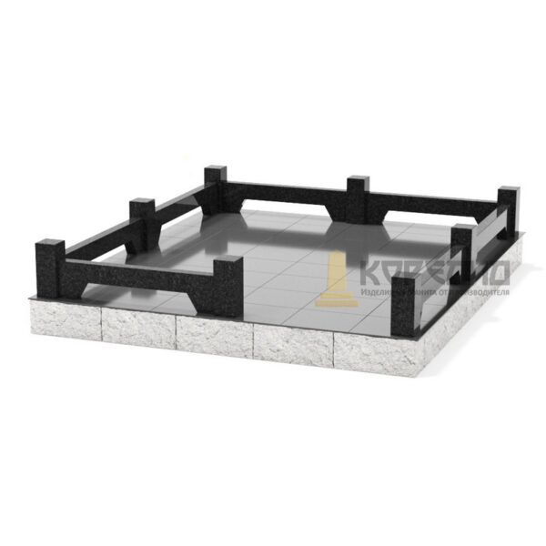 Ограда гранитная 023