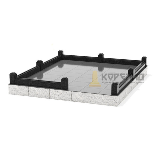 Ограда гранитная 024