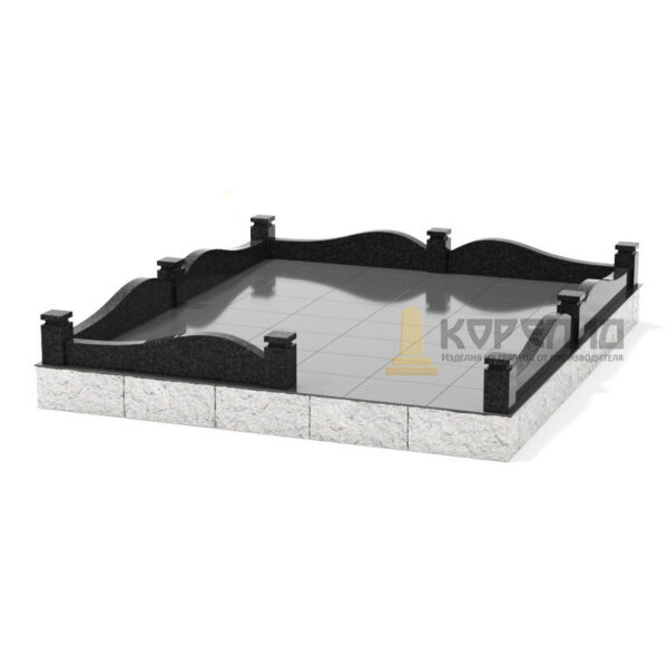 Ограда гранитная 025